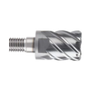 (XSEME68) i-Smart 4G Mill, Modular Head, 4Flute Corner Radius End Mill