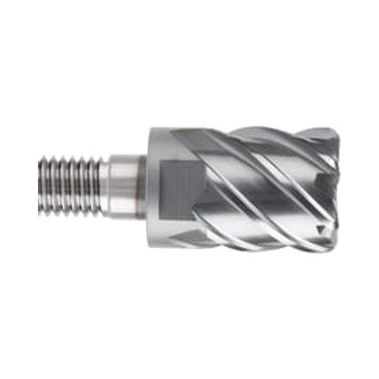 (XSEME68) i-Smart 4G Mill, Modular Head, 4Flute Corner Radius End Mill