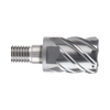 (XSEME68) i-Smart 4G Mill, Modular Head, 4Flute Corner Radius End Mill