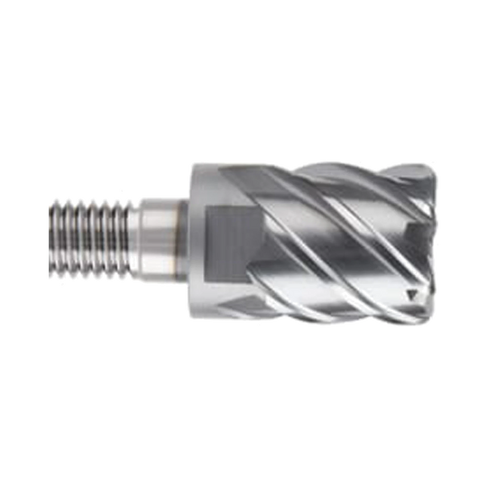 (XSEME68) i-Smart 4G Mill, Modular Head, 4Flute Corner Radius End Mill