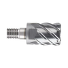 (XSEME68) i-Smart 4G Mill, Modular Head, 4Flute Corner Radius End Mill