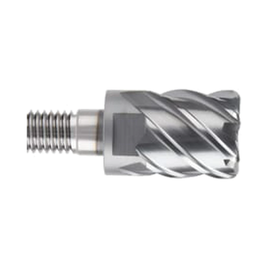 (XSEME68) i-Smart 4G Mill, Modular Head, 4Flute Corner Radius End Mill