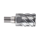 (XSEME68) i-Smart 4G Mill, Modular Head, 4Flute Corner Radius End Mill