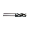 (EH831) Jet-Power Carbide Multi Flute Roughing End Mill, Long Length for Stainless/Titanium, Plain Shank