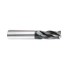(EH841) Jet-Power Carbide Multi Flute Roughing End Mill, Long Length for Stainless/Titanium, Flat Shank