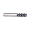 (EH915) Jet-Power Carbide 6&8Flute End Mill, Long Length for Stainless/Titanium, Plain Shank