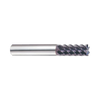 (EH915) Jet-Power Carbide 6&8Flute End Mill, Long Length for Stainless/Titanium, Plain Shank