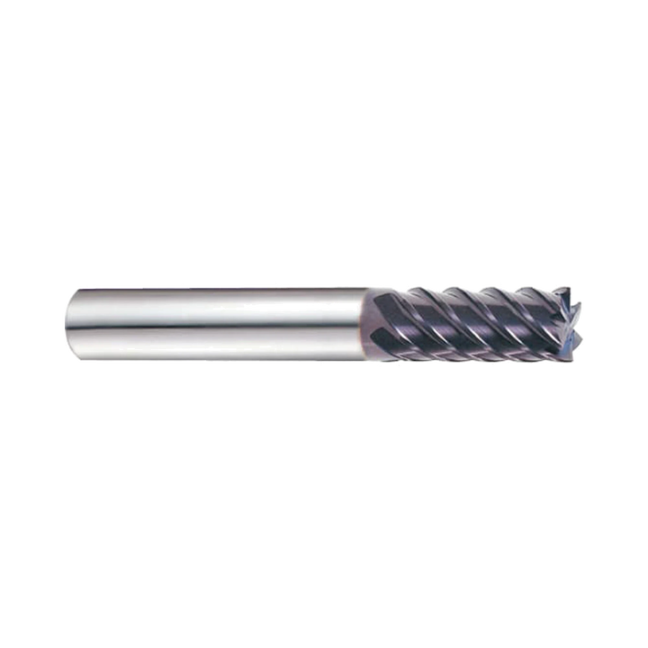 (EH915) Jet-Power Carbide 6&8Flute End Mill, Long Length for Stainless/Titanium, Plain Shank