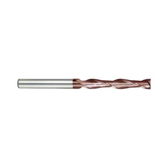 (G9452) K-2 Carbide, 2Flute End Mill, Extra Long Length