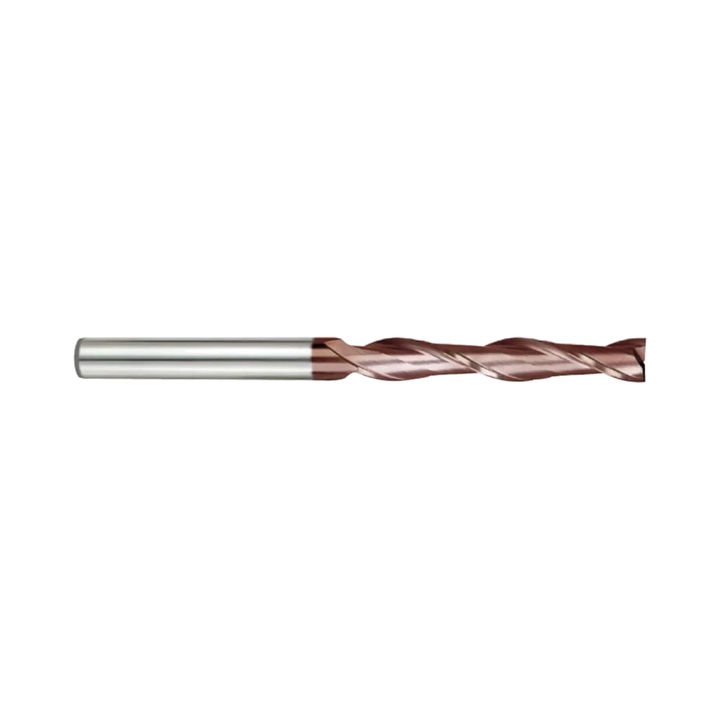 (G9452) K-2 Carbide, 2Flute End Mill, Extra Long Length
