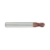(G9454) K-2 Carbide, 2Flute Ball Nose End Mill, Long Reach