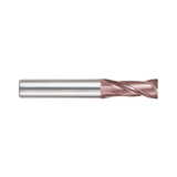 (G9B82) K-2 Carbide, 2Flute Corner Radius End Mill, Short Length