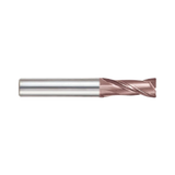 (G9B82) K-2 Carbide, 2Flute Corner Radius End Mill, Short Length