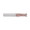 (G9B83) K-2 Carbide, 2Flute Corner Radius End Mill, Long Reach