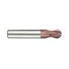 (G9624) K-2 Carbide, 2Flute Ball Nose End Mill, Short Length