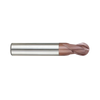 (G9624) K-2 Carbide, 2Flute Ball Nose End Mill, Short Length