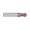 (G9A70) K-2 Carbide, 2Flute Ball Nose End Mill, Short Length