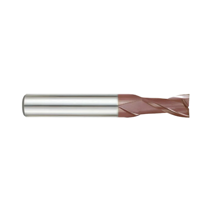 (G9A68) K-2 Carbide, 2Flute End Mill, Short Length