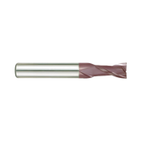 (G9G44) K-2 Carbide, 2Flute End Mill, Short Length with Chamfer