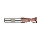 (G9G45) K-2 Carbide, 2Flute End Mill, Long Length with Chamfer