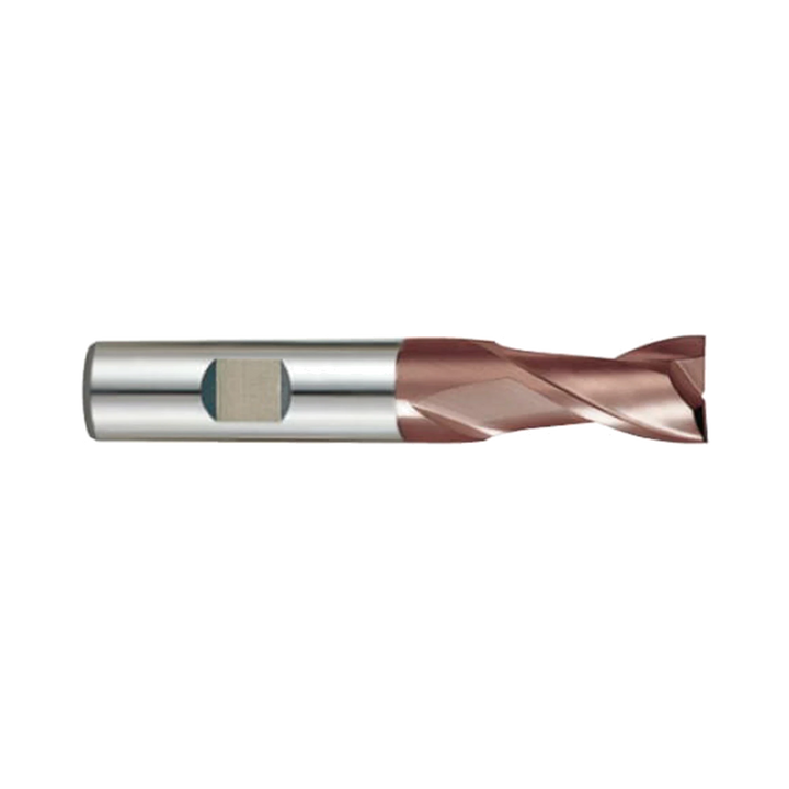 (G9G45) K-2 Carbide, 2Flute End Mill, Long Length with Chamfer