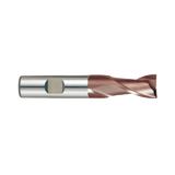 (G9G45) K-2 Carbide, 2Flute End Mill, Long Length with Chamfer