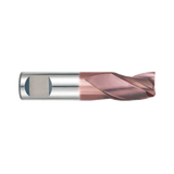 (G9553) K-2 Carbide, 3Flute End Mill, Short Length throw Away, Flat Shank