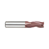 (G9425) K-2 Carbide, 3Flute End Mill, Short Length