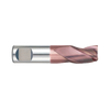 (G9G46) K-2 Carbide, 3Flute End Mill, Throw Away with Chamfer