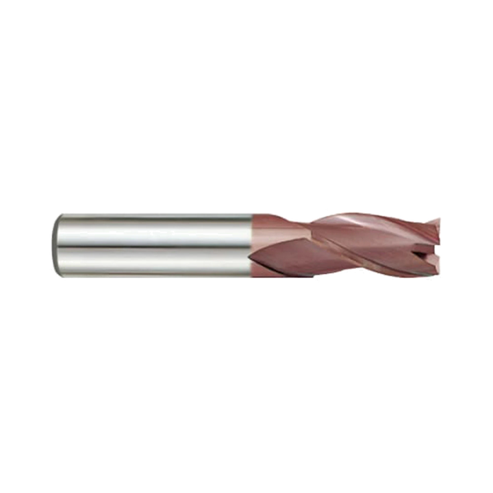 (G9G47) K-2 Carbide, 3Flute End Mill, Short Length with Chamfer