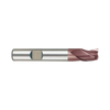 (G9433) K-2 Carbide, 3Flute End Mill, Long Length, Flat Shank