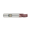 (G9G48) K-2 Carbide, 3Flute End Mill, Long Length with Chamfer