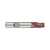 (G9G48) K-2 Carbide, 3Flute End Mill, Long Length with Chamfer