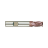 (G9439) K-2 Carbide, 3Flute End Mill, Short Length, Flat Shank