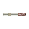 (G9439) K-2 Carbide, 3Flute End Mill, Short Length, Flat Shank