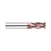 (G9B84) K-2 Carbide, 4Flute Corner Radius End Mill, Short Length
