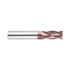(G9B84) K-2 Carbide, 4Flute Corner Radius End Mill, Short Length