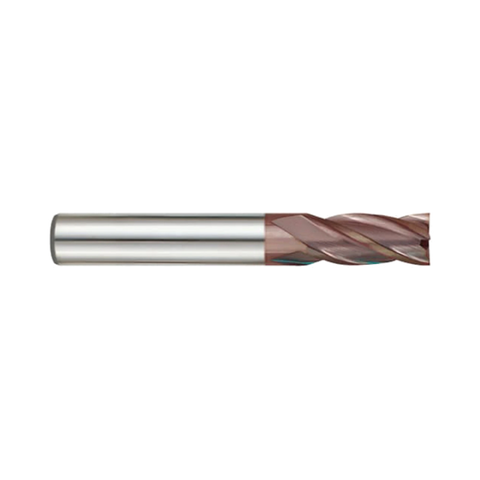 (G9432) K-2 Carbide, 4Flute End Mill, Short Length