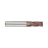 (G9G50) K-2 Carbide, 4Flute End Mill, Short Length with Chamfer