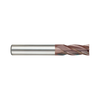 (G9G50) K-2 Carbide, 4Flute End Mill, Short Length with Chamfer