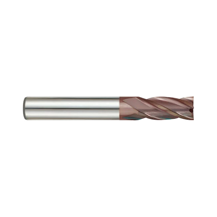 (G9G50) K-2 Carbide, 4Flute End Mill, Short Length with Chamfer