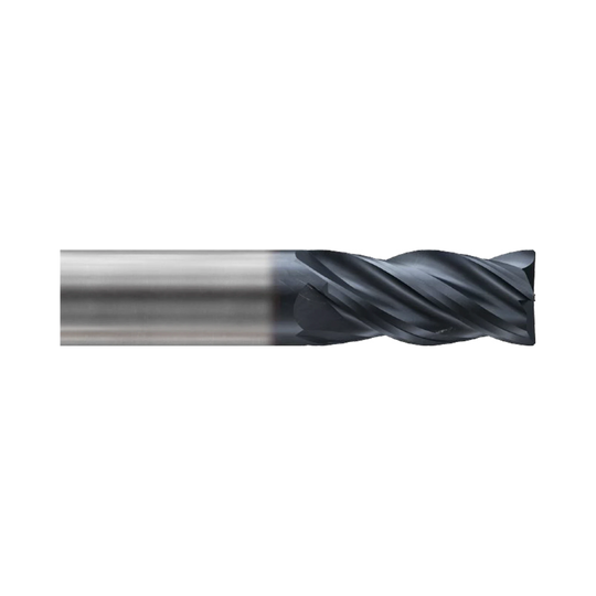 K-2 CARBIDE 4 Flute Multiple Helix Short End Mill (G9H73)