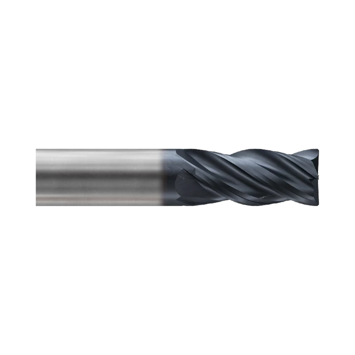 K-2 CARBIDE 4 Flute Multiple Helix Short End Mill (G9H73)