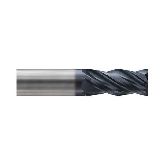 K-2 CARBIDE 4 Flute Multiple Helix Short End Mill (G9H73)