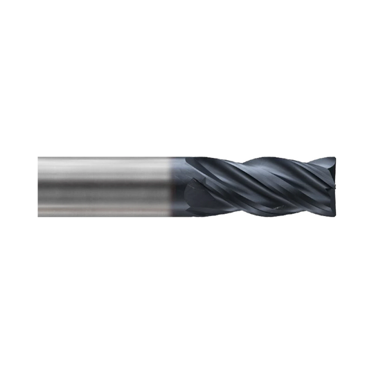 K-2 CARBIDE 4 Flute Multiple Helix Short End Mill (G9H73)