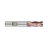 (G9449) K-2 Carbide, 4Flute End Mill, Long Length, Flat Shank