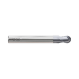 (GYF97) HSS-PM, Only One 2Flute Coated Ball Nose End Mill, Short Length, Flat Shank