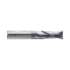 (GYF99) HSS-PM, Only One 2Flute Coated End Mill, Short Length, Flat Shank