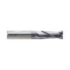 (GYF99) HSS-PM, Only One 2Flute Coated End Mill, Short Length, Flat Shank
