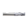 (GYG01) HSS-PM, Only One 3Flute Coated End Mill, Short Length, Flat Shank